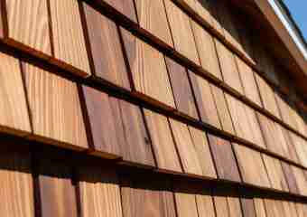 Staggered Edge Shingles: