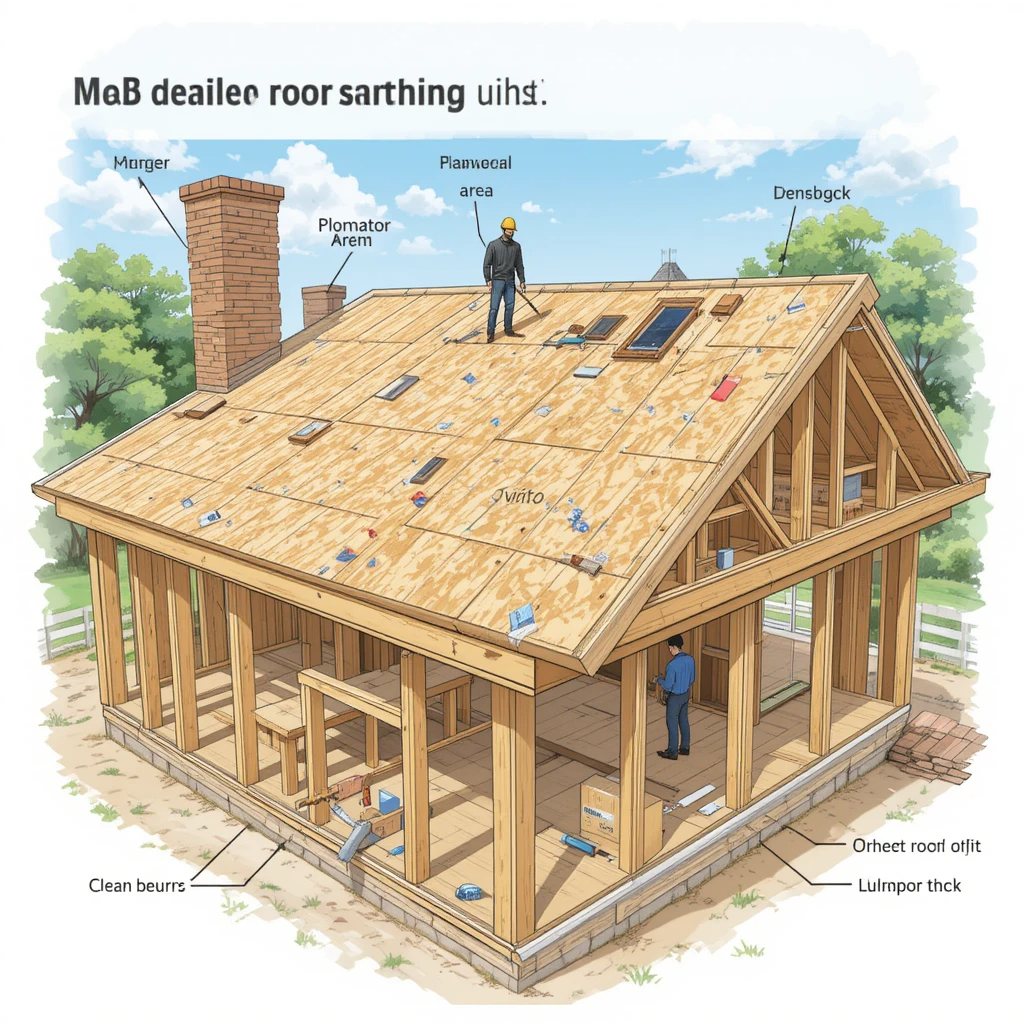 Roof Decking-by SRS Roofing & Exterior-roofing and repair in Chilliwack 2025