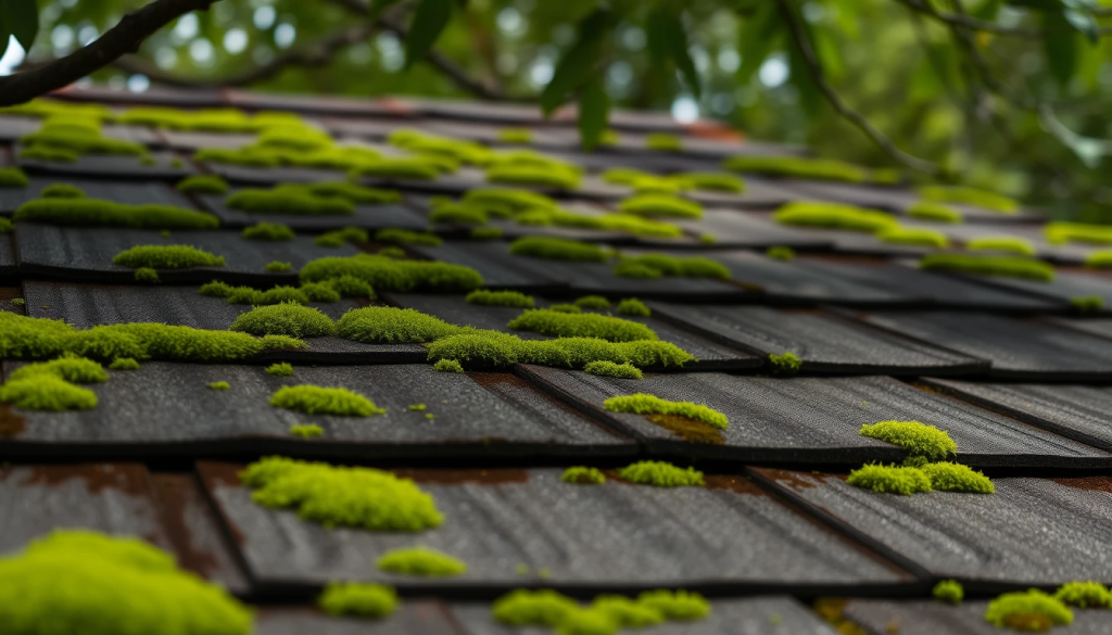 moss and algea by SRS Roofing